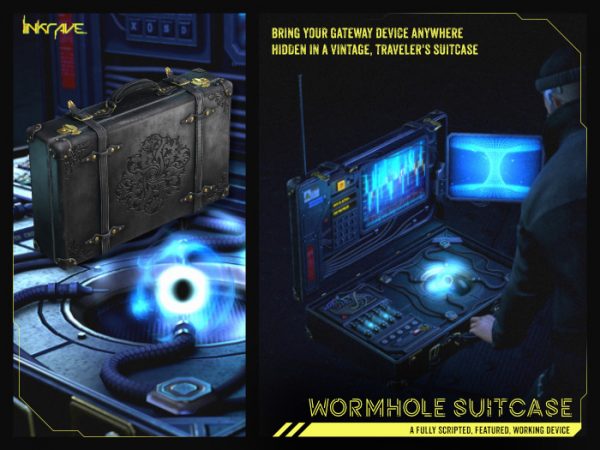 Wormhole Suitcase